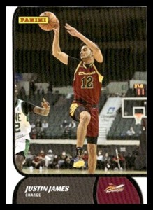 2022 Panini NBA G League #27 Justin James Cleveland Charge Basketball card