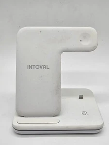 Inval Z5 Biała bezprzewodowa ładowarka 3 w 1 do iPhone'a iWatch i AirPods - Zdjęcie 1 z 4