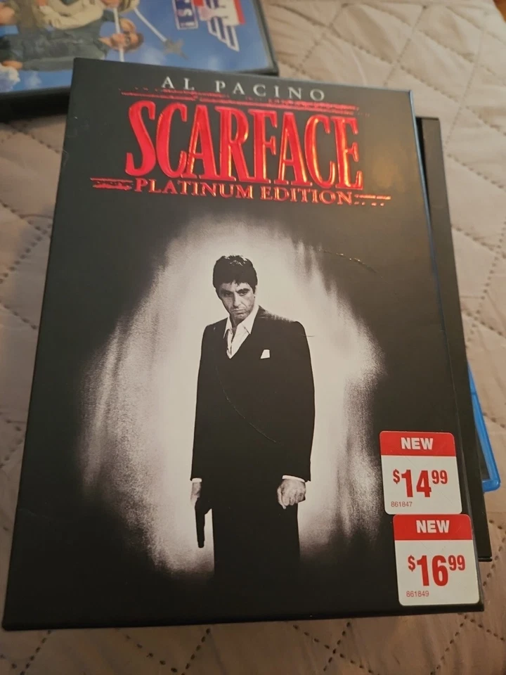 Brian DePalma's SCARFACE-1983 (Platinum Edition 2-DVDs) In Slipcase Box  Foto 1 de 1