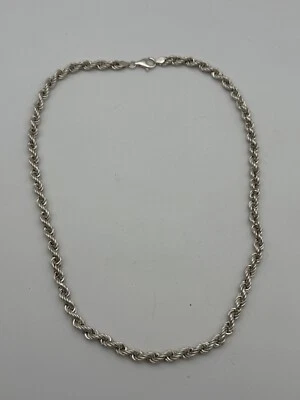 collana in argento 925 collana spirale di monet spiral necklace silver - Immagine 1 di 4