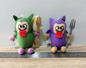 Dragon Quest Walk BABY SATAN IMP 3.5" Plush Keychain Set Square Enix Japan Prize - Picture 1 of 10