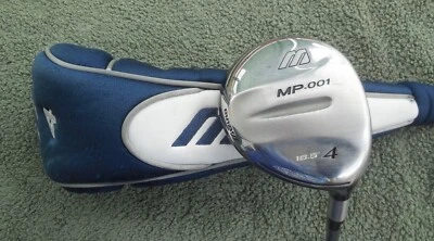 MIZUNO MP-001 4 FAIRWWOOD 16.5*/EXSAR 60 VARILLA RÍGIDA FLEXIBLE DE GRAFITO/DERECHA/CUBIERTA HDD Foto 1 de 4