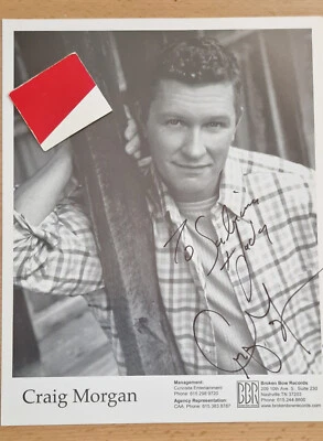 Craig Morgan  Country Musik Autogramm Original    - Bild 1 von 2