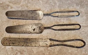 LOT of 3 ADVERTISING Cake Server Cutter Spatula Frosting SWANS flour RUMFORD - Picture 1 of 9