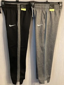 NWT Girls Nike Therma Open Hem Fleece Pants LOOSE FIT BV2812 size: S, M, L - Picture 1 of 12