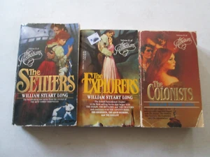THE AUSTRALIANS WILLIAM STUART LONG LOT 3 PAPERBACKS # 2 4 6 Colonists Settlers - Picture 1 of 3