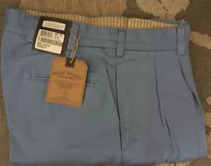NUOVISSIMO-Bills kakis M2P-ATVT TAGLIA 34X31 VINTAGE TWILL azzurro $165 - Foto 1 di 3