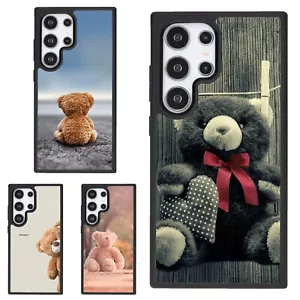 Non slip Cover Cute Teddy Bear forever For iPhone SE4 16E 12 13 14 15 16 Pro Max - Picture 1 of 25