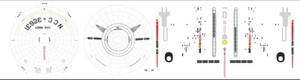 Nimoy 1931 DOB 1/2500 AMT Star Trek TOS enterprise model kit decals  - Picture 1 of 1
