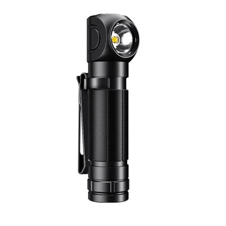 Superfire TH04 Linterna Frontal de cabeza y Ángulo Recto Recargable 600LM USB‑C - Imagen 1 de 4