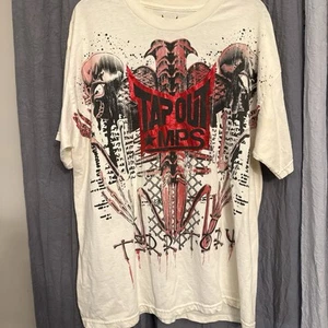 Tapout MPS Territory Men's T Shirt Skulls Skeletons Sz XL - Picture 1 of 3