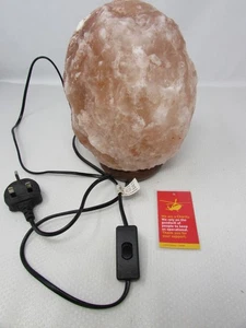 Himalayan Rock Salt Table Lamp 6.75kg with Mid Line Switch MA6 - Picture 1 of 11