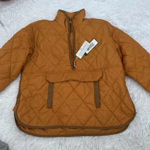 Alpine Design Women's Quilted Anorak Size S Golden Honey - Picture 1 of 5
