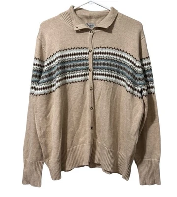 Eddie Bauer Collectibles Sz XXL Button Down Cardigan Sweater Rabbit Hair Blend - Image 1 of 4