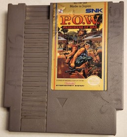 P.O.W. Prisoners of War Nintendo Entertainment System NES Video Game Cartridge