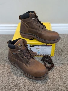 Größe 10 Herren Carolina 6" Wasserdicht Verbundkappe Schnürung Arbeitsstiefel CA3558 - Bild 1 von 9
