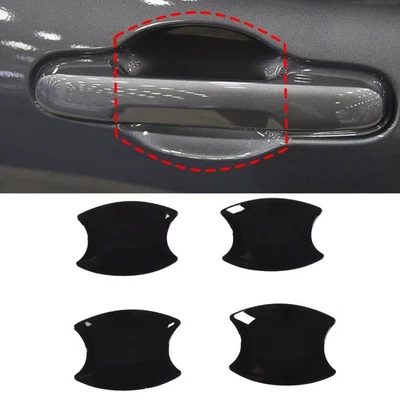 For Honda Passport 2026+ Pilot 2023-2026 Glossy Black Car Door Handle Wrist Trim - Image 1 of 4