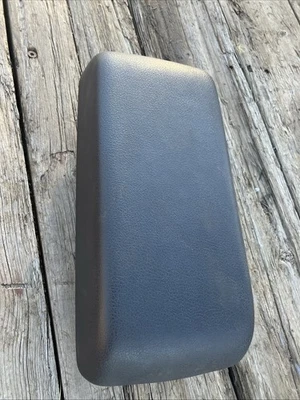 Ford Fusion 2006-2009 consola central tapa de vinilo negro reposabrazos almacenamiento OEM Foto 1 de 4