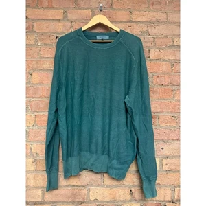 Rag & Bone Teal Crewneck - Picture 1 of 3