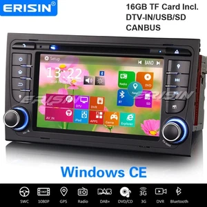 AUDI A4 S4 RS4 8E 8F B7 B9 RNS-E SEAT EXEO Autoradio Navigation SWC DVB-T2 3G BT - Bild 1 von 12