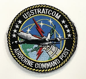 RARE Authentic OEF USAF USSTRATCOM AIRBORNE COMMAND POST E4-B Pilot/Crew Patch - Imagen 1 de 5