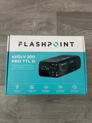 eVOLV 200 Pro TTL Black Camera Flash - Image 1 of 2