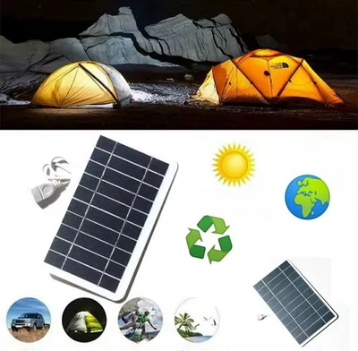5V Mini USB-Solarpanel für Outdoor🏕️Camping Notfall Handy Ladegerät Solarstrom✅ - Bild 1 von 4