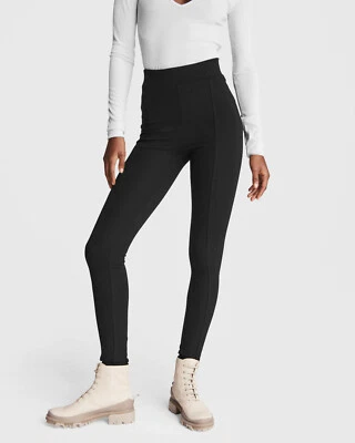 NWT $195 Rag & Bone Brigetta Viscose Leggings in Black sz XS - Image 1 of 4