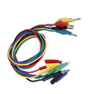 5pcs P1037 High Voltage Banana Crocodile Connector Multimeter Test Lead OSI - Picture 1 of 10