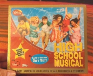 2007 Disney High School Musical Gift Set box 100 Cards & Stickers Both Movies - Picture 1 of 7