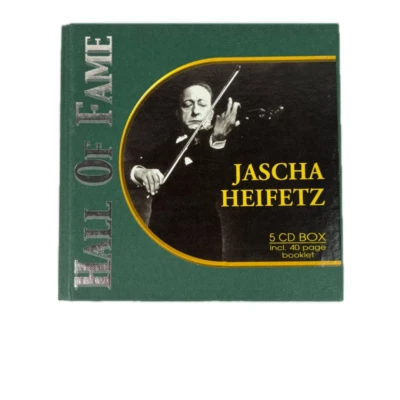 Hall Of Fame - Jascha Heifetz 5-CD-Box incl. 40 Page Booklet Sehr gut - Bild 1 von 4