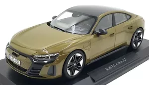 Norev 1/18 Scale Diecast 188380 - Audi RS E-Tron GT 2021 - Olive Metallic - Picture 1 of 5
