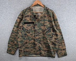 US Navy Marines Woodland Marpat Digital Camo Utility Uniform Blouse Jacket XL - Picture 1 of 9