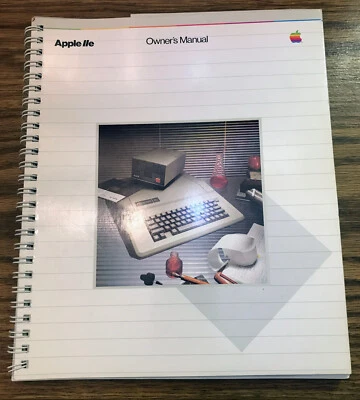 Apple™  IIe Owner's Manual -#030-0356C- 1983 Vintage - Image 1 of 4