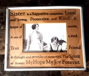 Sister Photo Frame 6X8 inches - Picture 1 of 2