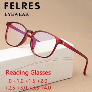 Gafas de lectura retro ovaladas con bloqueo de luz azul hombres mujeres gafas presbicias nuevas - Imagen 1 de 28