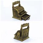 1/12 Dollhouse Vintage Scene Model Carving Miniature Cash Register Furniture