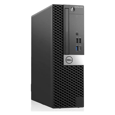 Dell OptiPlex 5070 Core i7 9th Gen 16GB RAM 512GB SSD WiFi Desktop PC Windows 11 - Image 1 of 4