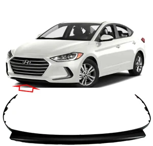 DEFLECTOR LOWER FRONT BOTTOM BUMPER LIP MOULDING FOR HYUNDAI ELANTRA 2017-2018 - Picture 1 of 3