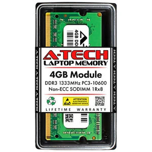 Kingston KCP313SS8/4 A-Tech Equivalent 4GB DDR3 1333Mhz SODIMM Laptop Memory RAM - Picture 1 of 2