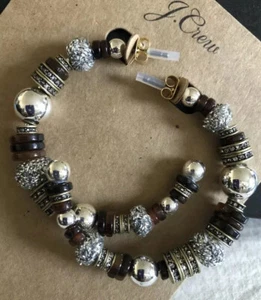 Neu mit Etikett J Crew CREOLEN MIT MEHREREN PERLEN UND STEINEN $ 58 - Bild 1 von 4