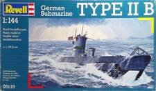 German Submarine TYPE II B 1/144 model kit REVELL 05115