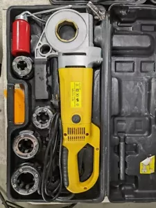 Steel Dragon Tools® 550 Portable Hand Held Pipe Threader Threading Machine - Picture 1 of 14