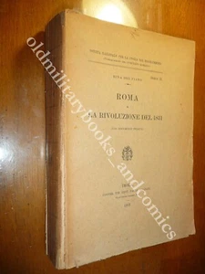 ROMA E LA RIVOLUZIONE DEL 1831 CON DOCUMENTI INEDITI RINA DEL PIANO DISCRETO - Picture 1 of 4