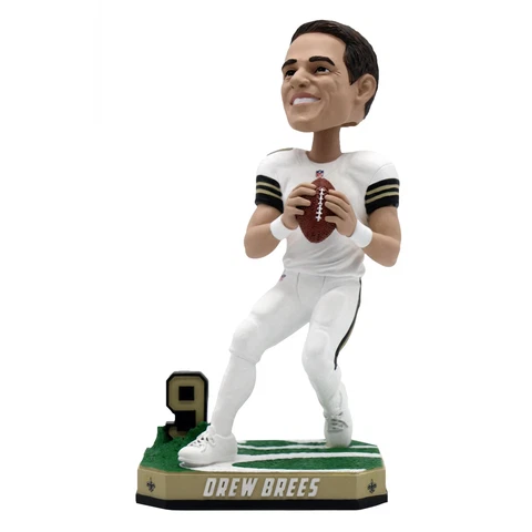 Drew Brees New Orleans Saints Special Edition Color Rush Bobblehead NFL Cover