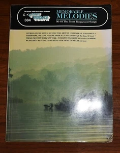 Vintage Hal Leonard Memorable Melodies 50 Most Requested Songs Music Book - Picture 1 of 24