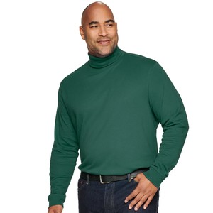 Cotton Solid Turtleneck Big \u0026 Tall 