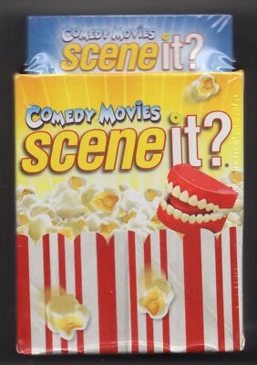 COMEDY MOVIES SCENE IT? REPLACEMENT CARD DECK - CARDS ONLY - NEW, SEALED - Image 1 of 4