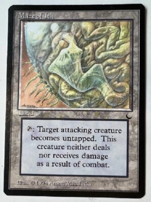 Maze of Ith card from Magic the Gathering MTG The Dark, Uncommon, NM - Image 1 of 2