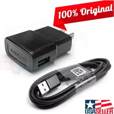 Kit de cable de datos micro-USB cargador de pared original Samsung para Galaxy S3 S4 S6 Note Foto 1 de 4